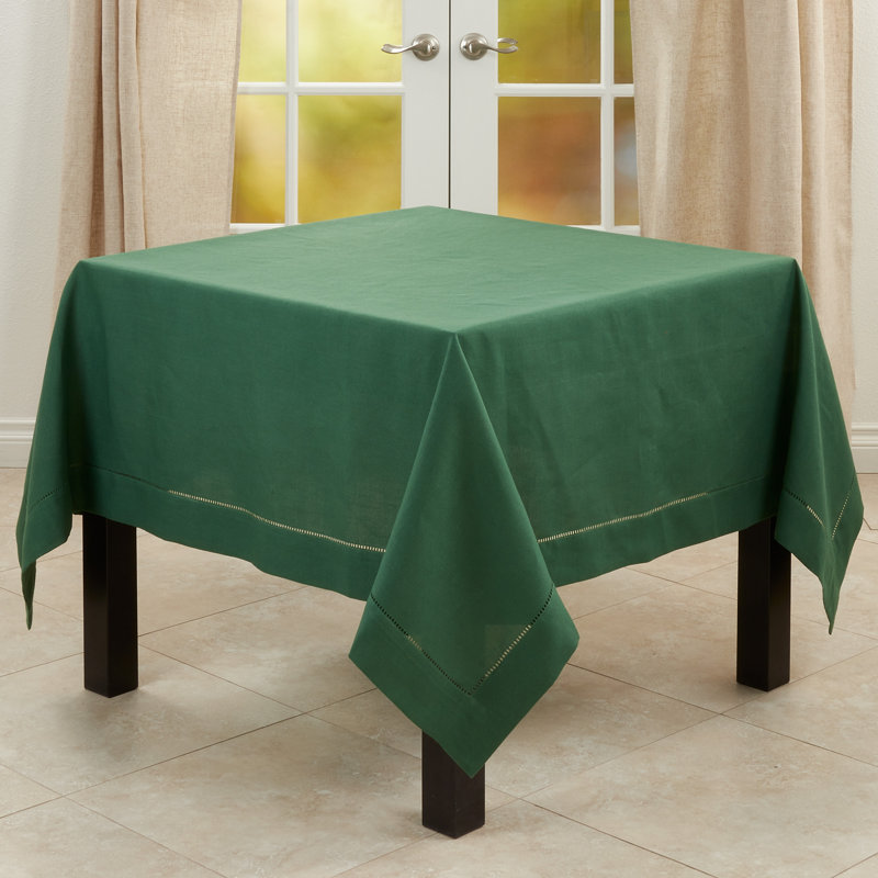Polyester Tablecloth, 120" L x 70" W, Green