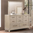 Ensemble de commode et miroir 2 pièces Durgin
