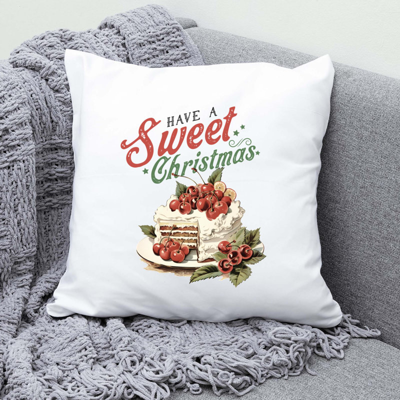 Christmas_31 Reversible Throw Pillow, 18" x 18"