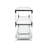 Cassiani 47.5'' Glass Top Console Table