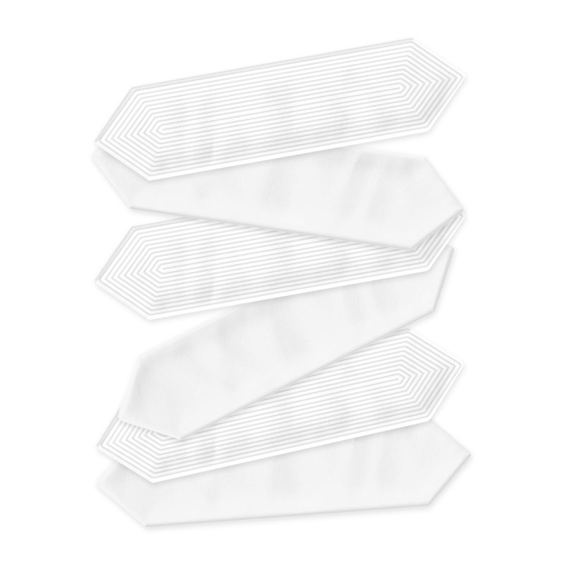 Glazed Ceramic Picket Subway Tile 3" x 12"- Glossy, White