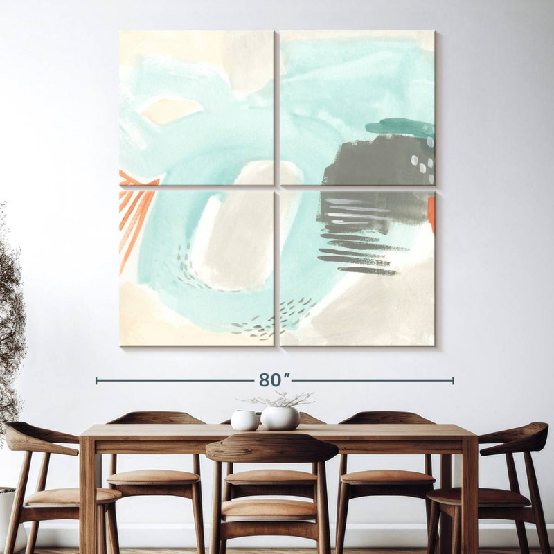 Chromatic Inference VI, 74" H x 74" W