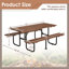 Table de pique-nique en bois-1318148552