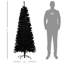 Crayon, arbre de Noël artificiel non éclairé, sapin de Noël mince avec branches réalistes, arbre d'Halloween avec 618 pointes,