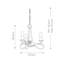 Bardell 3 - Light Candle Style Chandelier-10887299