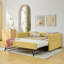 Lit de jour double rembourré avec lit escamotable simple-1031467482-1031467483