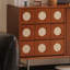 Commode décorative en bois massif-1649673489