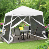 Pavillon de jardin escamotable 10 pi. L 10 pi. Pavillon de jardin en D