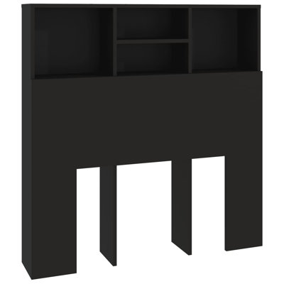 Headboard Cabinet Bedroom Home Indoor Bookcase
