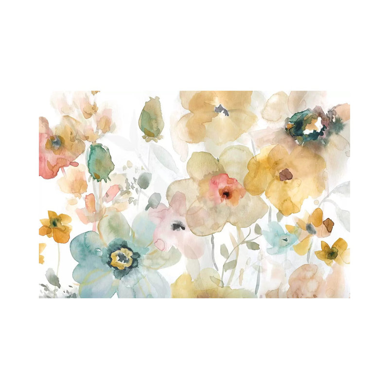 Soft Spring I by Carol Robinson - Wrapped Canvas Painting, 101.6 cm H x 66.04 cm W x 1.91 cm D