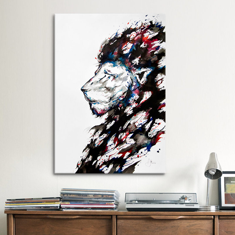 « repose », reproduction sur toile, H 40 po x l 26 po x P 1,5 po, Pas de tapis, Toile tendue