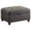 Canapé modulaire avec repose-pieds 2 pièces Balta Grey