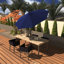 Parasol de marché 7 pi 6 po-59162495