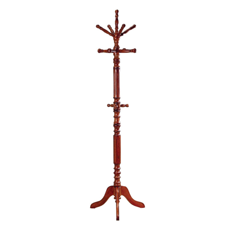 Solid Wood Freestanding Coat Rack