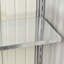 Garden Metal Storage Shed with Shelves