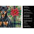 Black and Tan Miniature Pinscher Christmas PoinsettIas Kitchen Towel-2080583784
