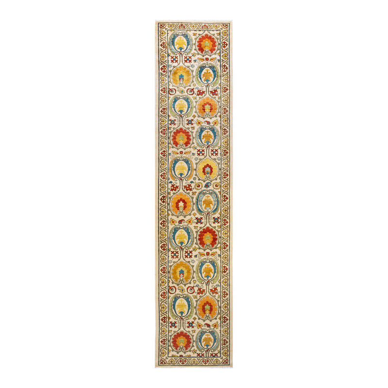 Vazgen One-of-a-Kind 3' 2" X 14' 7" Hand Knotted Area Rug