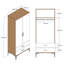 Berend 2 Door Manufactured Wood Wardrobe-1495615957