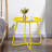 Metal Patio Table Outdoor Round Side Tables-1770098782