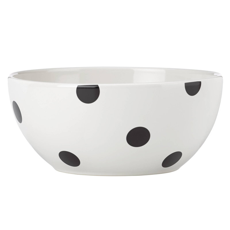 Deco Dot Medium Serving Bowl - Thumbnail 4
