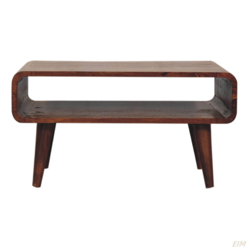 Meuble audio-vidéo en bois massif Artisan Furniture, Châtaigne
