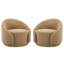 Aunna 89.2Cm Wide Swivel Barrel Chair-137911692