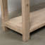 91 in. Solid Wood Console Table