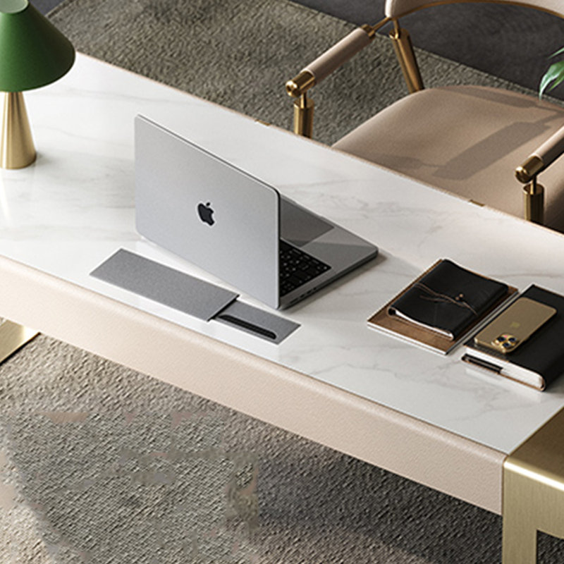 Bureau de conception exquise, H 29,52 po x l 62,99 po x P 25,59 po