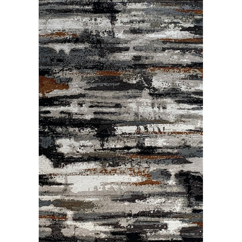 ESCALANTE CHARCOAL, Rectangle 5' x 7'
