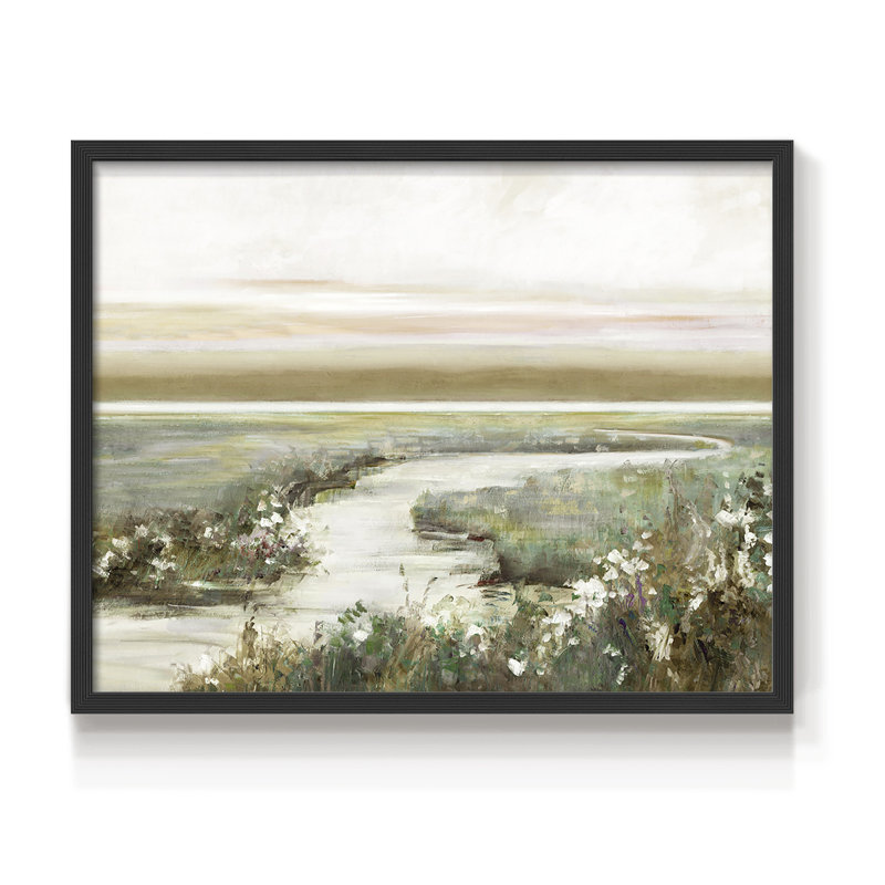 Eternity in Dawn - Imprimé encadré - Restickable, Noir, noir, noir, noir, H 16 po x l 20 po
