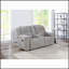 Causeuse inclinable rembourrée en chenille Sebring avec console de rangement et plusieurs options d'inclinaison pour un confort ultime