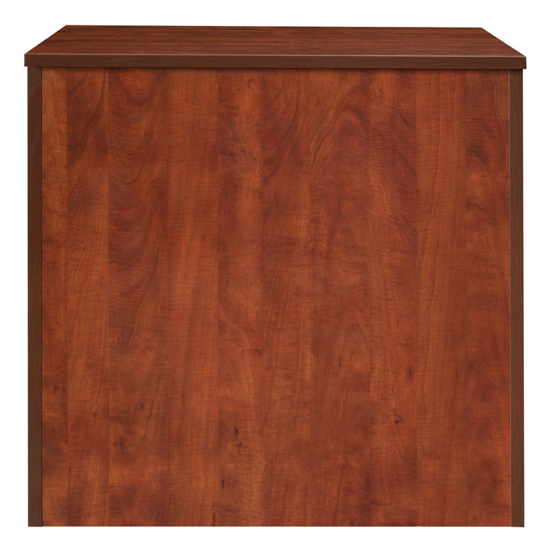Nebih Stand Up Storage Cabinet, Cherry