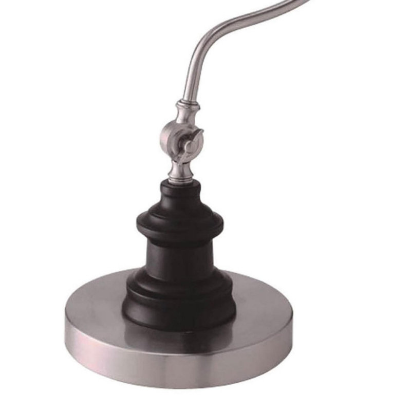 Lampe de table élégante, Bronze, Nickel / bronze