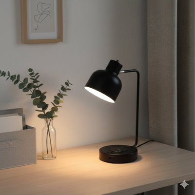 Lampe de bureau réglable 15,25 po In Vadim