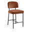 Tabouret de comptoir rembourré Zarelle-676144633