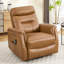 Fauteuil inclinable en similicuir Detine-1419506535