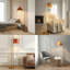 Lampe sur pied Cascade Mid-Century
