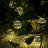 Modern Home 12 - Bulb 13.12'' Solar Powered LED Shaded String Light