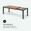 Rectangular 8 -Person 213Cm L Garden table-62757959