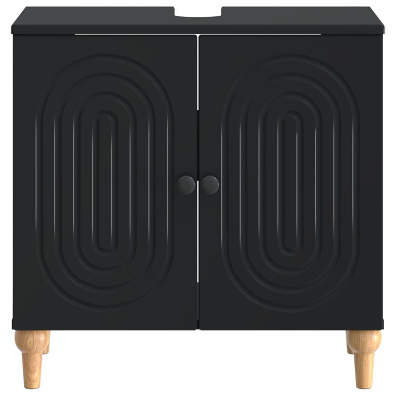 Under Sink Cabinet, Black