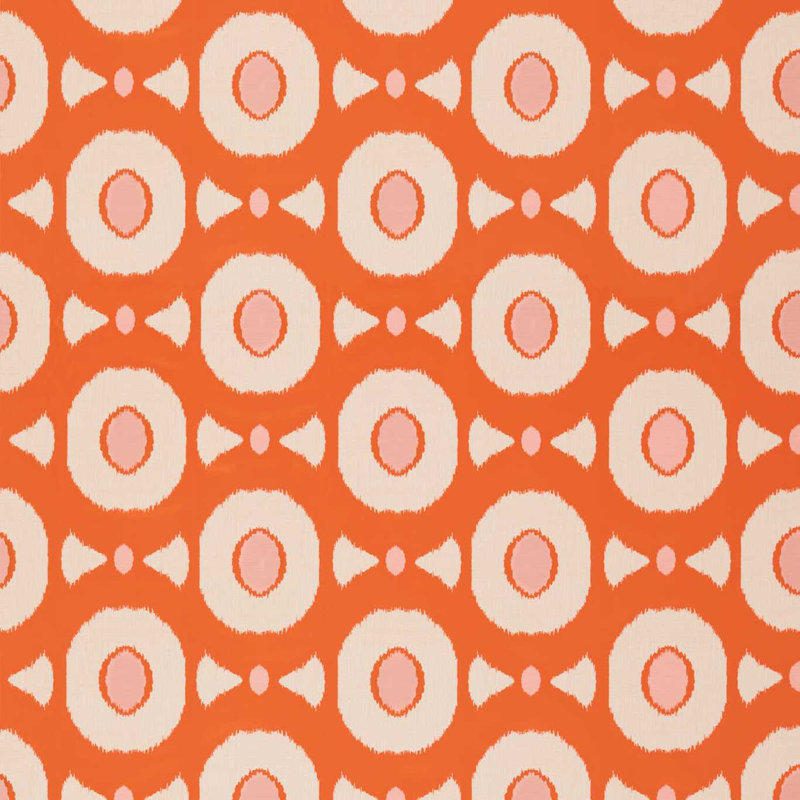 Zinnia Fabric, Clemetine/Peony