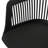 Dahlia Outdoor Chair: Stable, Modern Style Option. Black Polypropylene, 33''H X 22.5''W 21.5''D Chair Outdoor: Structure, Appeal. 33''H, 22.5''W, 21.5''D, Polypropylene