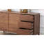 Buffet simple en bois massif