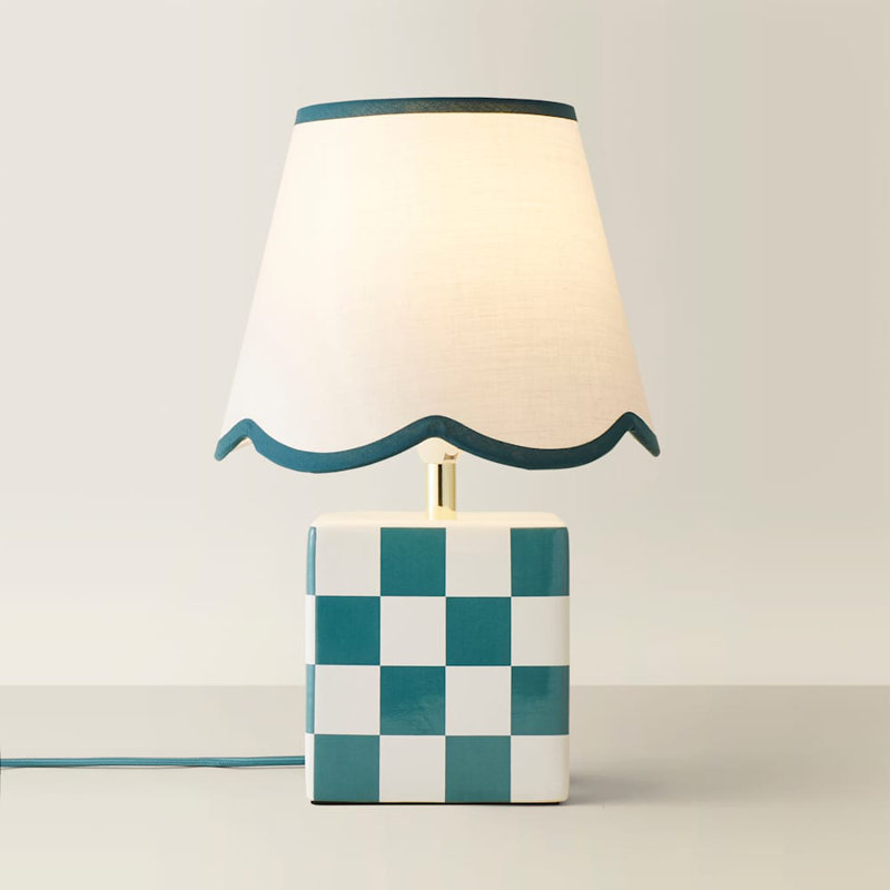 Evie Ceramic Table Lamp, No