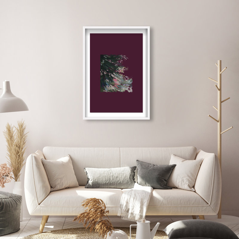 Falling Delicately Print by Oliver Gal, 21.5"H x 31.5"W, White Shadowbox