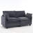Labannah 2-Seater Sectional Sofa with Lumbar Pillows-126133306