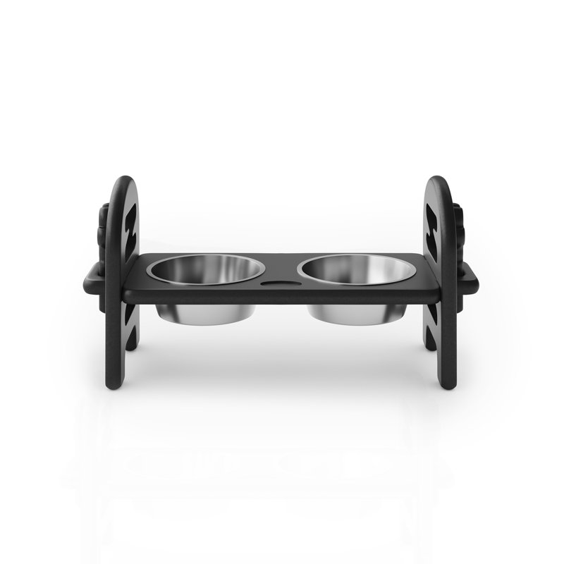 Bois de polyéthylène recyclé durable en PEHD durable, Noir
