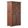 Beneouya 60-Inch Solid Wood Storage Shed With Vertical Garden Design