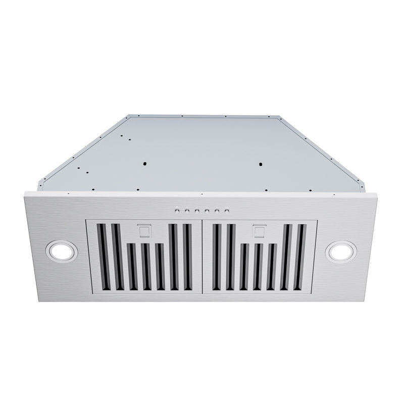 30'' 900 CFM Convertible Insert Range Hood with 4-Speed Button Control,Low Noise,Lights in Stainless Steel