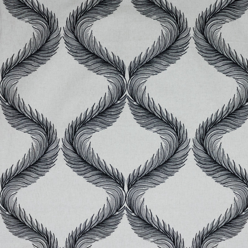 Tissu nom de prune Prive, Ébène